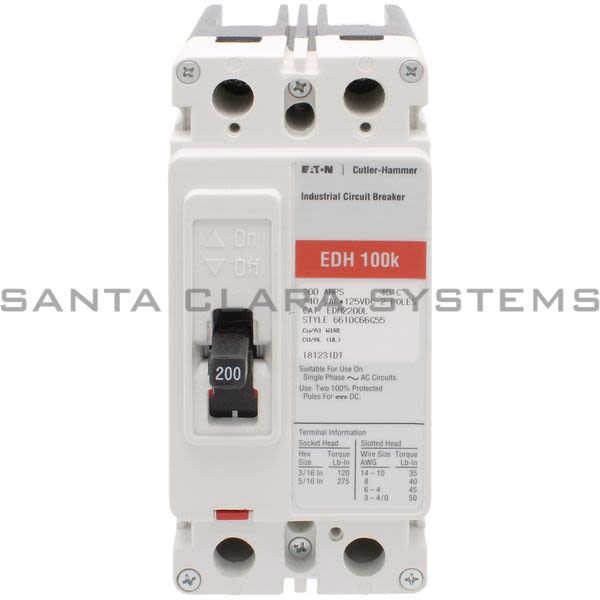Cutler-Hammer EDH2200L Circuit Breaker Product Image