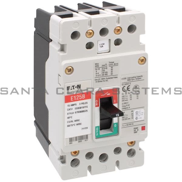 Cutler-Hammer EGB3015FFG Circuit Breaker Product Image
