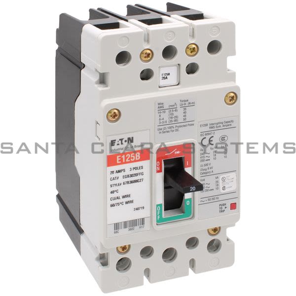 Cutler-Hammer EGB3020FFG Circuit Breaker Product Image