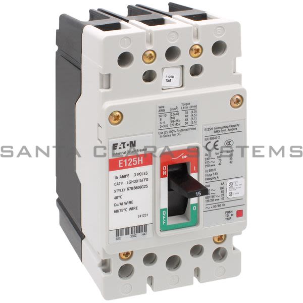 Cutler-Hammer EGH3015FFG Circuit Breaker Product Image