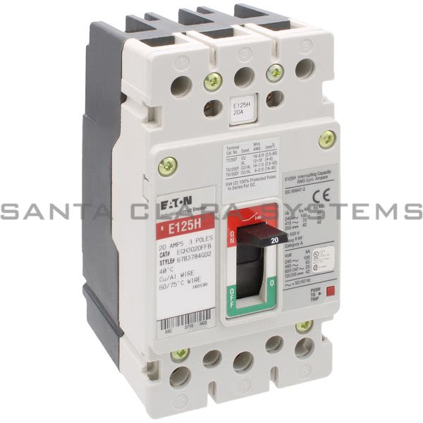 Cutler-Hammer EGH3020FFB Circuit Breaker Product Image