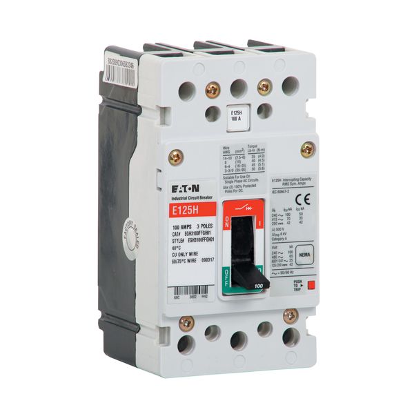 Cutler-Hammer EGH3100FFG Circuit Breaker Product Image