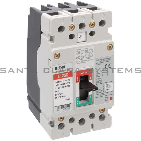 Cutler-Hammer EGS3070FFB Circuit Breaker Product Image