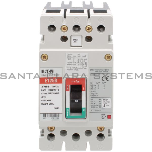 Cutler-Hammer EGS3070FFB Circuit Breaker Product Image