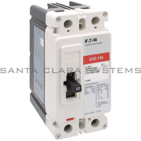 Cutler-Hammer EHD2060L Circuit Breaker Product Image