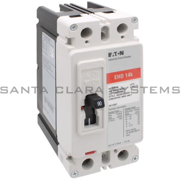 Cutler-Hammer EHD2090L Circuit Breaker Product Image