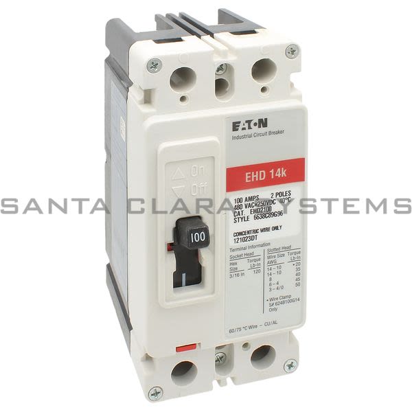 Cutler-Hammer EHD2100 Circuit Breaker Product Image