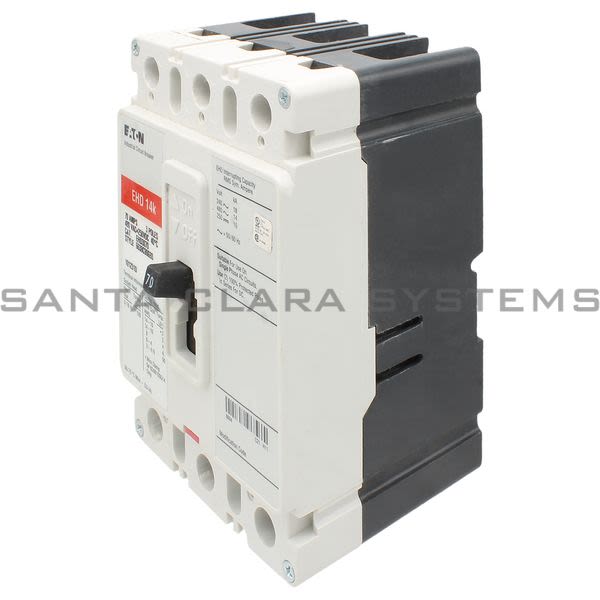 Cutler-Hammer EHD3070 Circuit Breaker 70-AMP 3-Pole | Eaton Product Image