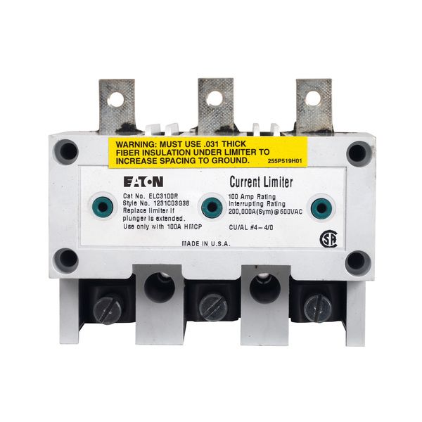 Cutler-Hammer ELC3100R Current Limiter | Eaton Product Image