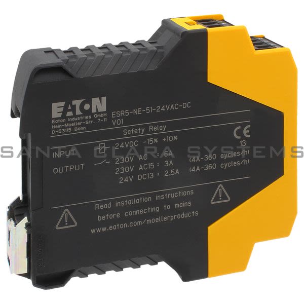Cutler-Hammer ESR5-NE-51-24VAC-DC Safety Relay Product Image