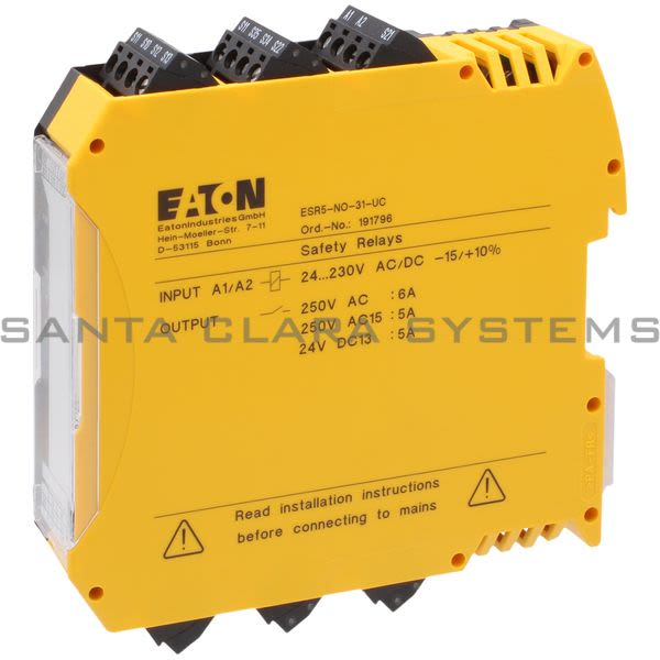 Cutler-Hammer ESR5-NO-31-UC Safety Relay Product Image