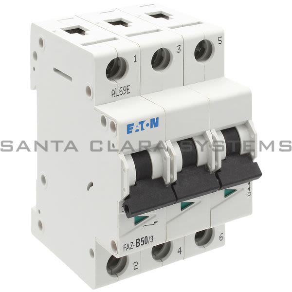 Cutler-Hammer FAZ-B50-3 Circuit Breaker Product Image