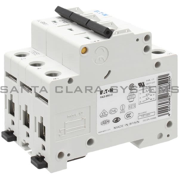 Cutler-Hammer FAZ-B50-3 Circuit Breaker Product Image