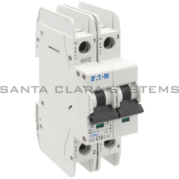 Cutler-Hammer FAZ-C10-2-RT Circuit Breaker Product Image