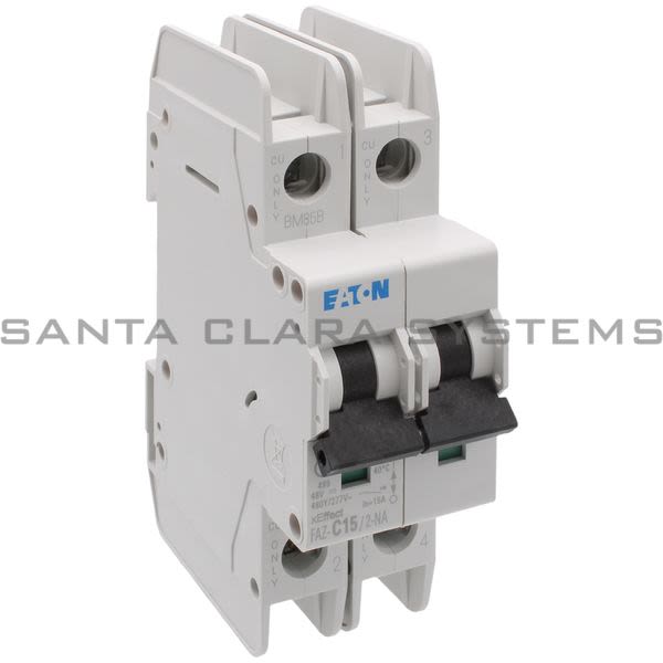Cutler-Hammer FAZ-C15-2-NA Circuit Breaker Product Image