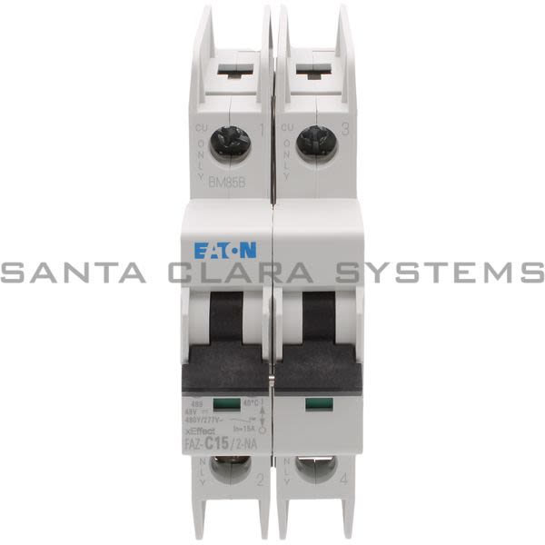 Cutler-Hammer FAZ-C15-2-NA Circuit Breaker Product Image