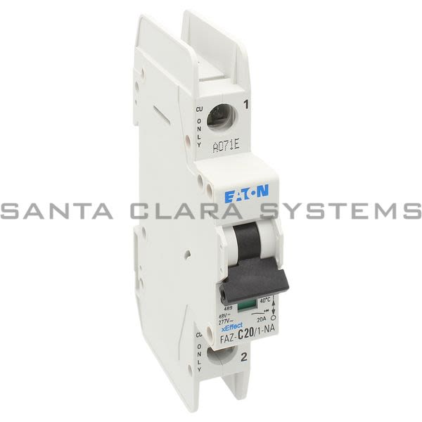 Cutler-Hammer FAZ-C20-1-NA-SP Circuit Breaker Product Image