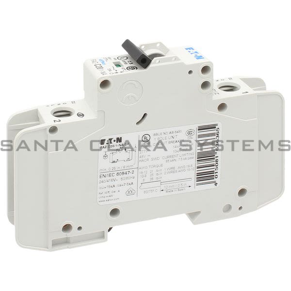 Cutler-Hammer FAZ-C20-1-NA-SP Circuit Breaker Product Image