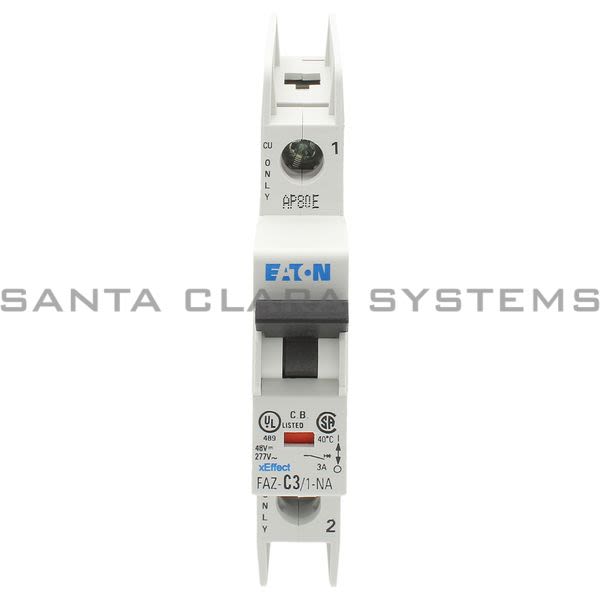 Cutler-Hammer FAZ-C3-1-NA-SP Circuit Breaker Product Image