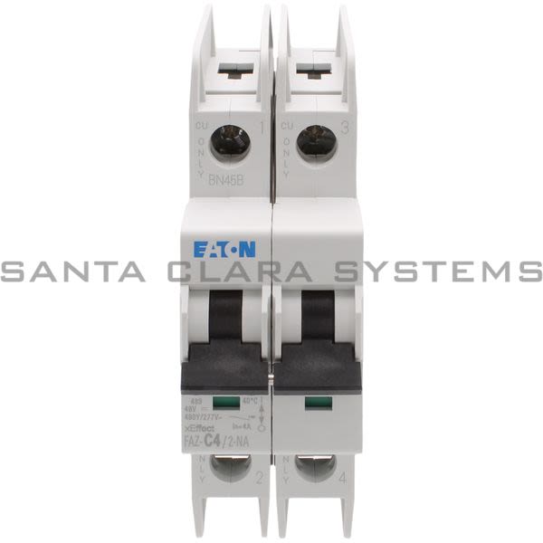 Cutler-Hammer FAZ-C4-2-NA Circuit Breaker Product Image