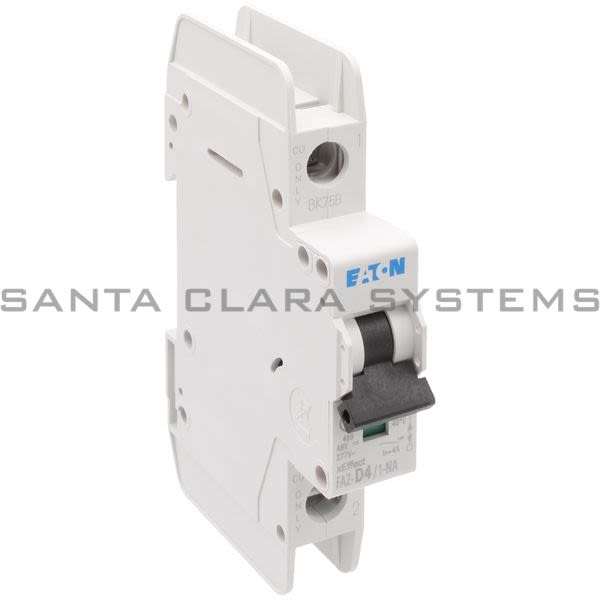 Cutler-Hammer FAZ-D4-1-NA-SP Circuit Breaker Product Image