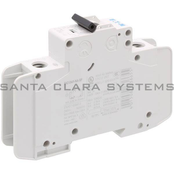 Cutler-Hammer FAZ-D4-1-NA-SP Circuit Breaker Product Image