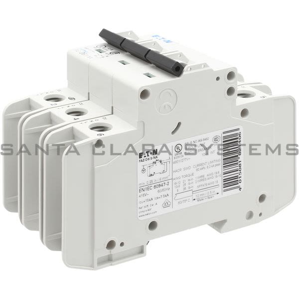 Cutler-Hammer FAZ-D6-3-NA Circuit Breaker Product Image