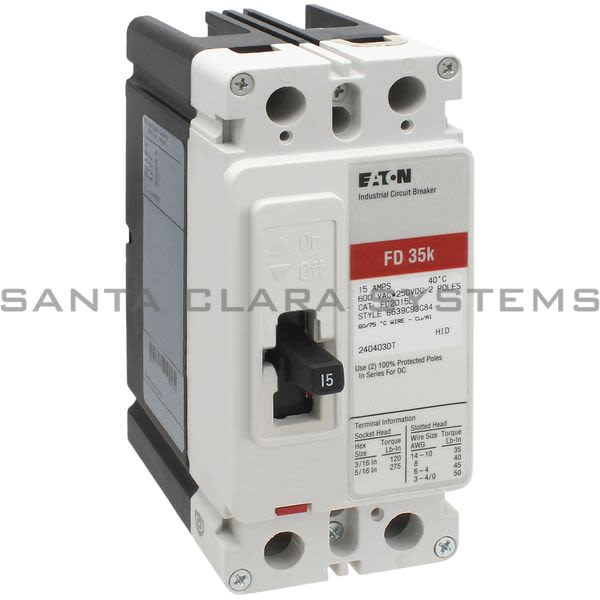 Cutler-Hammer FD2015L Circuit Breaker Product Image