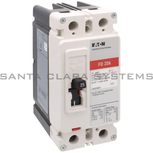 Cutler-Hammer FD2025 Circuit Breaker 25-AMP 2-Pole | Eaton Product Image