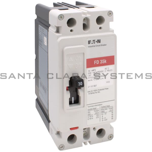 Cutler-Hammer FD2030L Circuit Breaker Product Image