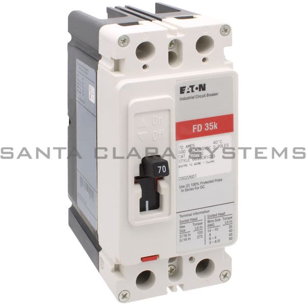 Cutler-Hammer FD2070 Circuit Breaker Product Image