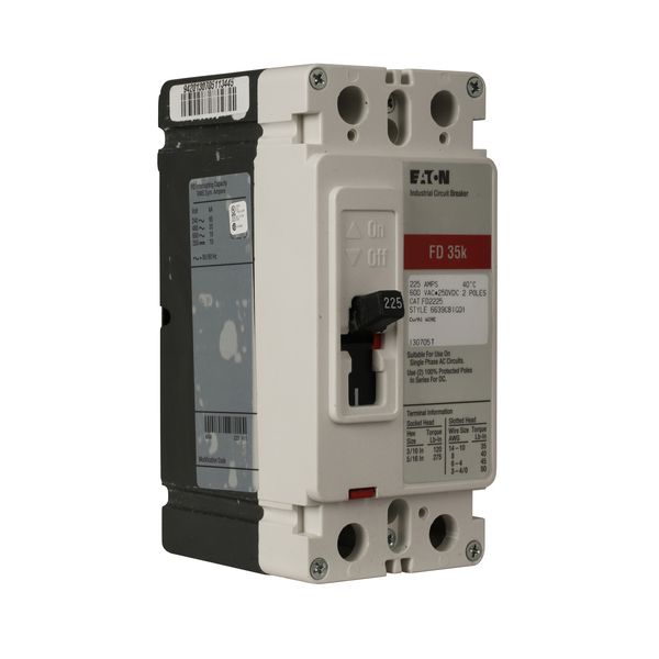 Cutler-Hammer FD2225 Circuit Breaker Product Image