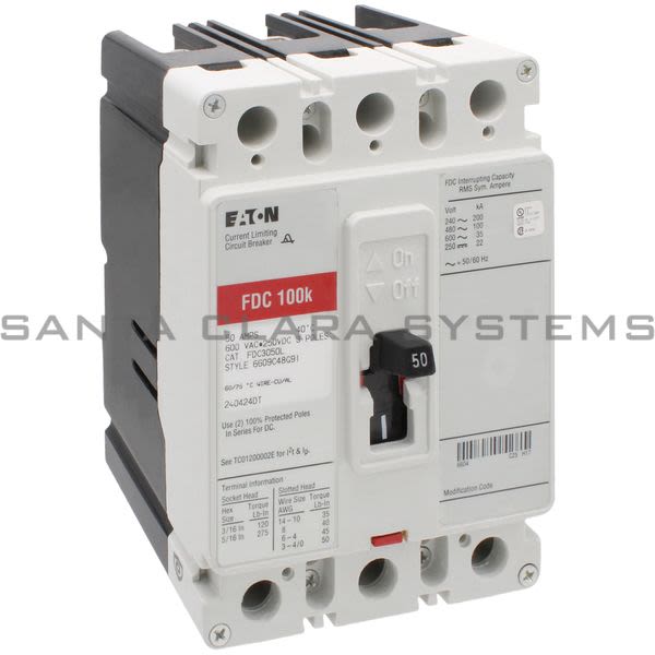 Cutler-Hammer FDC3050L Circuit Breaker Product Image