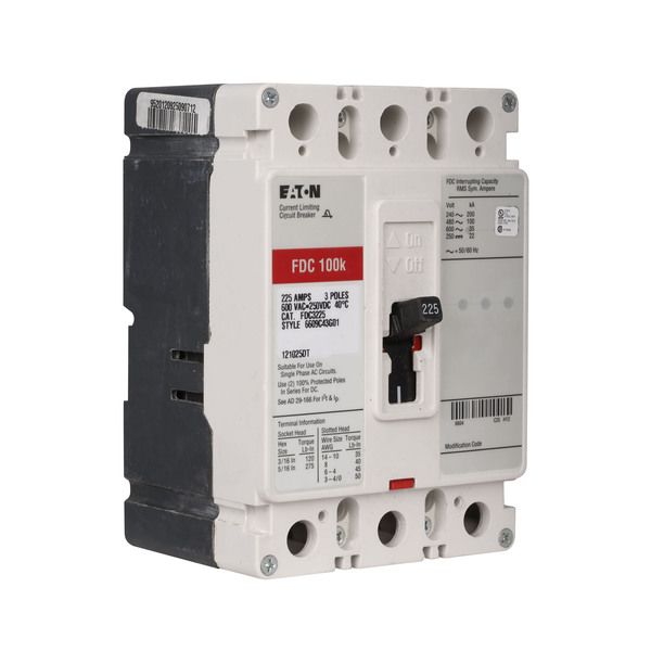 Cutler-Hammer FDC3225 Circuit Breaker Product Image