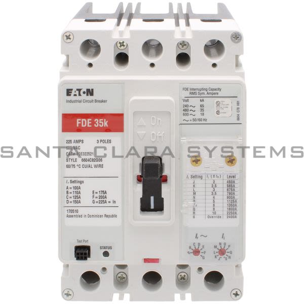 Cutler-Hammer FDE322521 Circuit Breaker Product Image