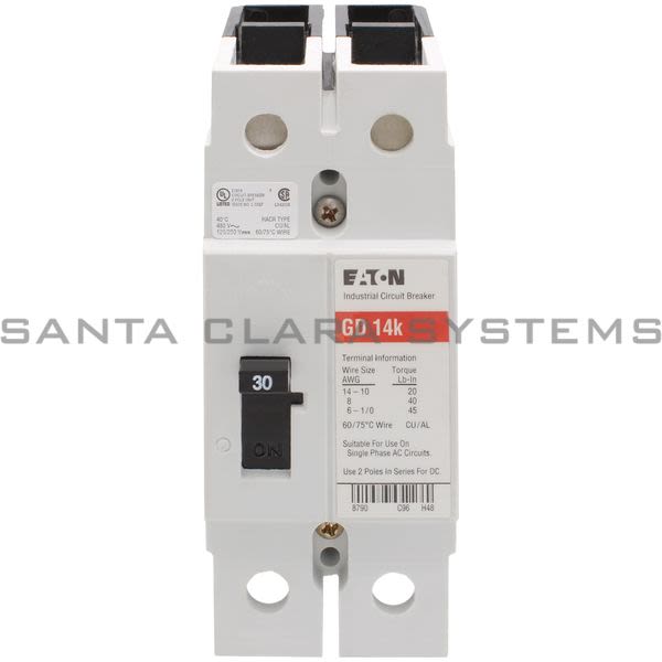 Cutler-Hammer GD2030 Circuit Breaker Product Image