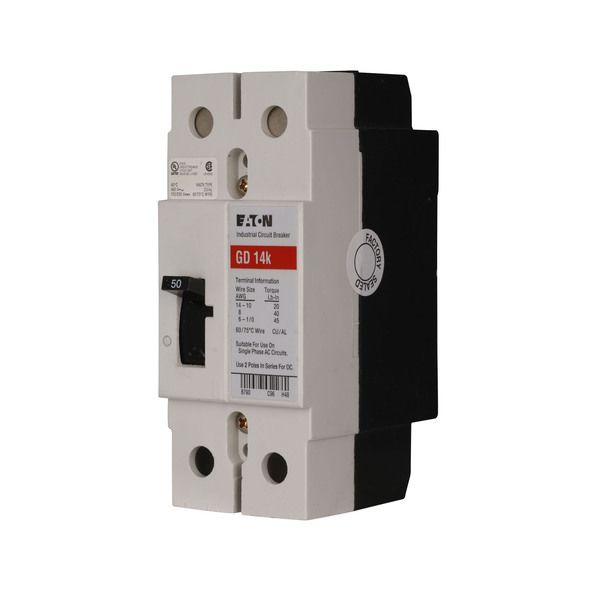 Cutler-Hammer GD2050 Circuit Breaker Product Image