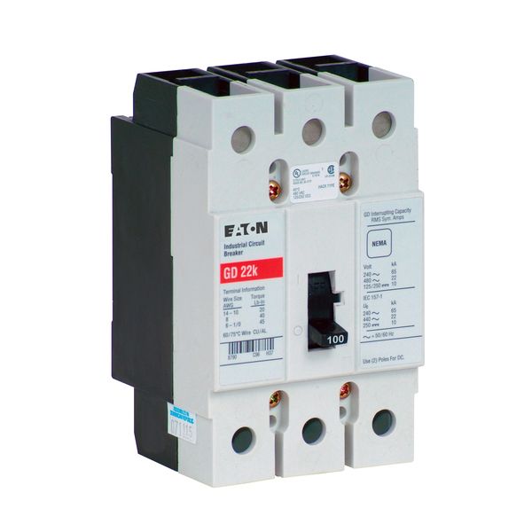 Cutler-Hammer GD3100 Circuit Breaker Product Image