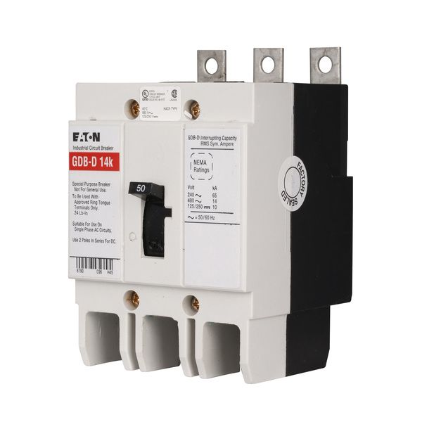 Cutler-Hammer GDB3050D Circuit Breaker Product Image