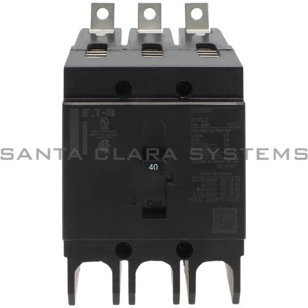 Cutler-Hammer GHB3040 Circuit Breaker | 3-Pole | Eaton Product Image