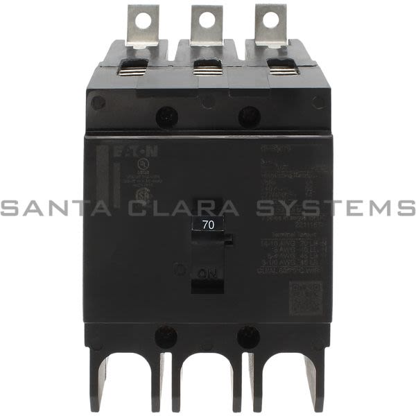 Cutler-Hammer GHB3070 Circuit Breaker 70-AMP 3-Pole G-Frame | Eaton Product Image