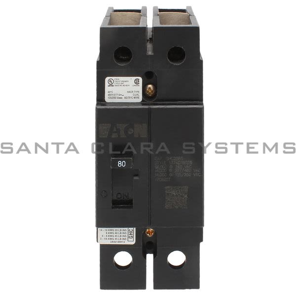 Cutler-Hammer GHC2080 Circuit Breaker Product Image