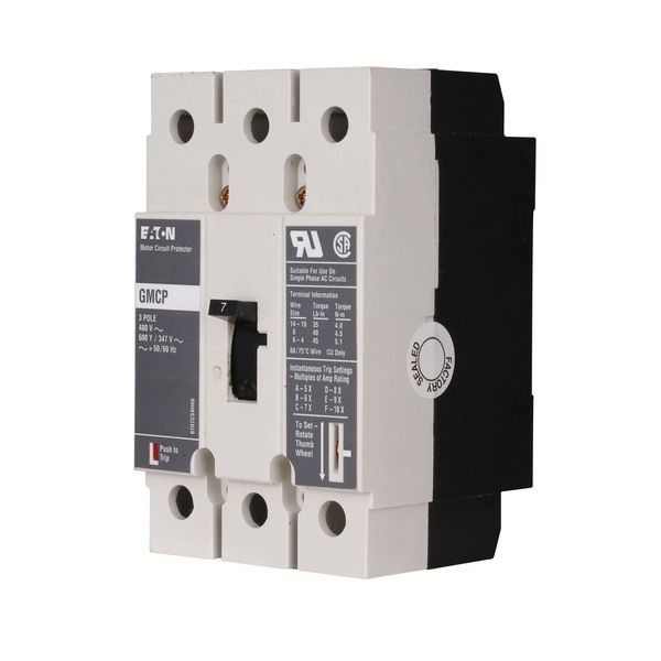 Cutler-Hammer GMCP007C0C Circuit Breaker Product Image