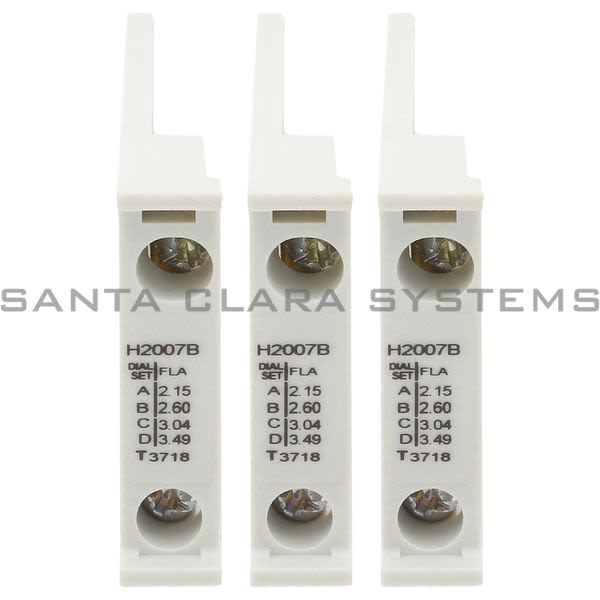 Cutler-Hammer H2007B-3 Overload Thermal Heater Element | H-2007B-3 | Eaton Product Image