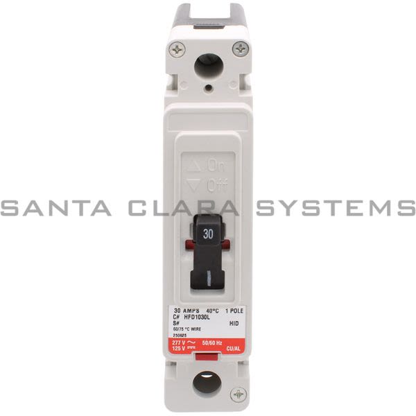 Cutler-Hammer HFD1030L Circuit Breaker Product Image