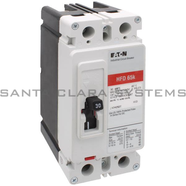 Cutler-Hammer HFD2030L Circuit Breaker Product Image