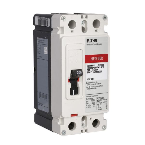 Cutler-Hammer HFD2200 Circuit Breaker Product Image
