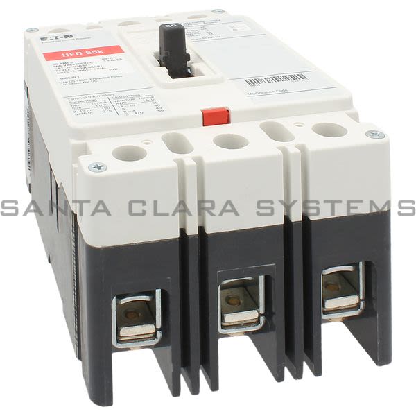 Cutler-Hammer HFD3030 Circuit Breaker | 30-AMP 3-Pole 600-VAC | Eaton Product Image