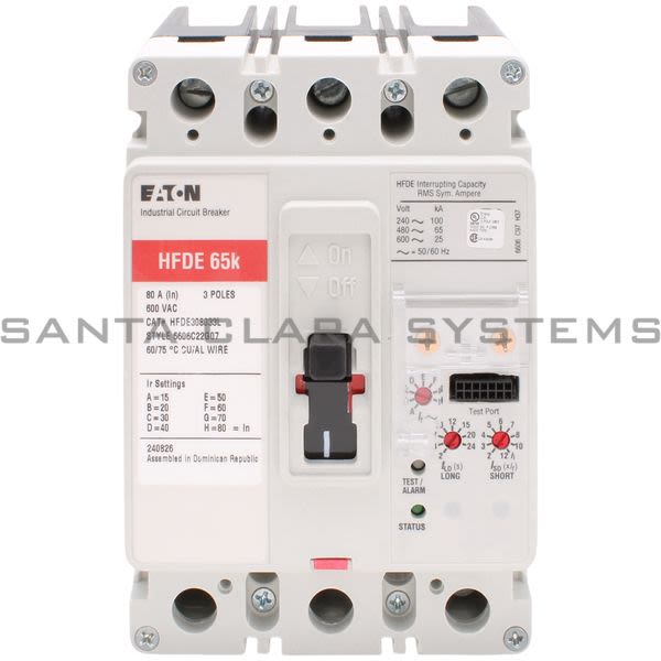 Cutler-Hammer HFDE308033L Circuit Breaker Product Image