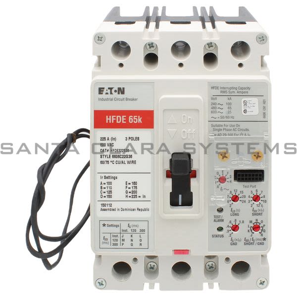 Cutler-Hammer HFDE322536 Industrial Circuit Breaker Product Image